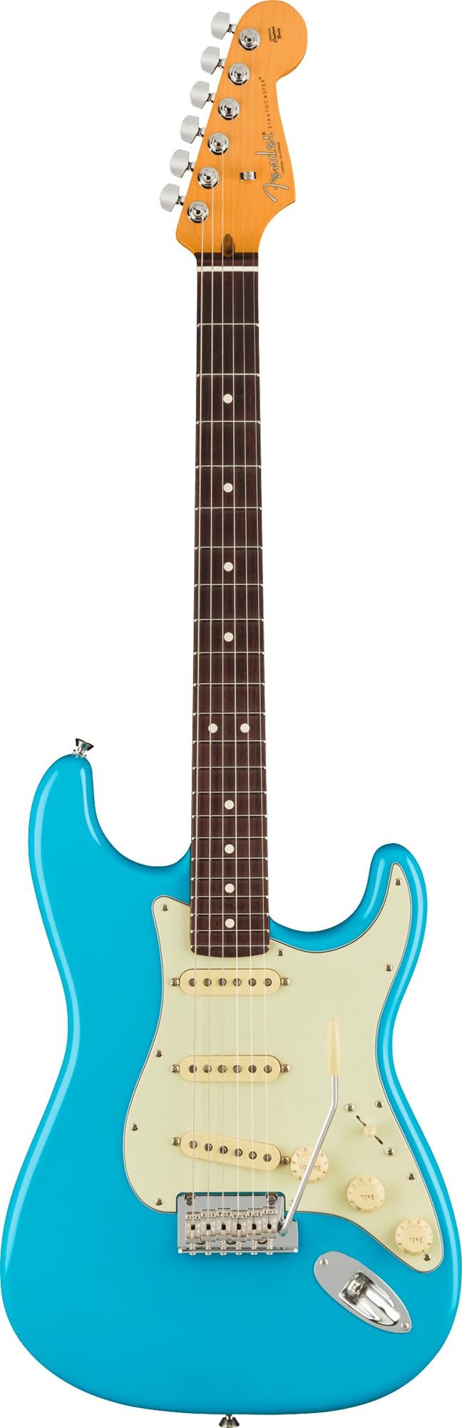Fender American Professional II Stratocaster - Miami Blue w/ Guitar Cleaning Kit