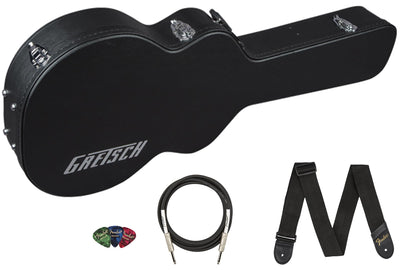 Gretsch G2622T Streamliner Center Block Electric Guitar Case - Black w/ Strap