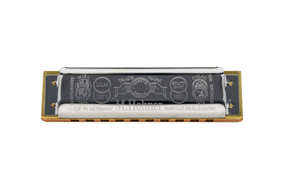 Hohner Marine Band 1896 Harmonica - Key of F w/ Key Stickers