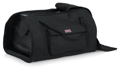 Gator Heavy-Duty Speaker Tote Bag for Compact 15-Inch Speaker Cabinets w/ Instrument Cable
