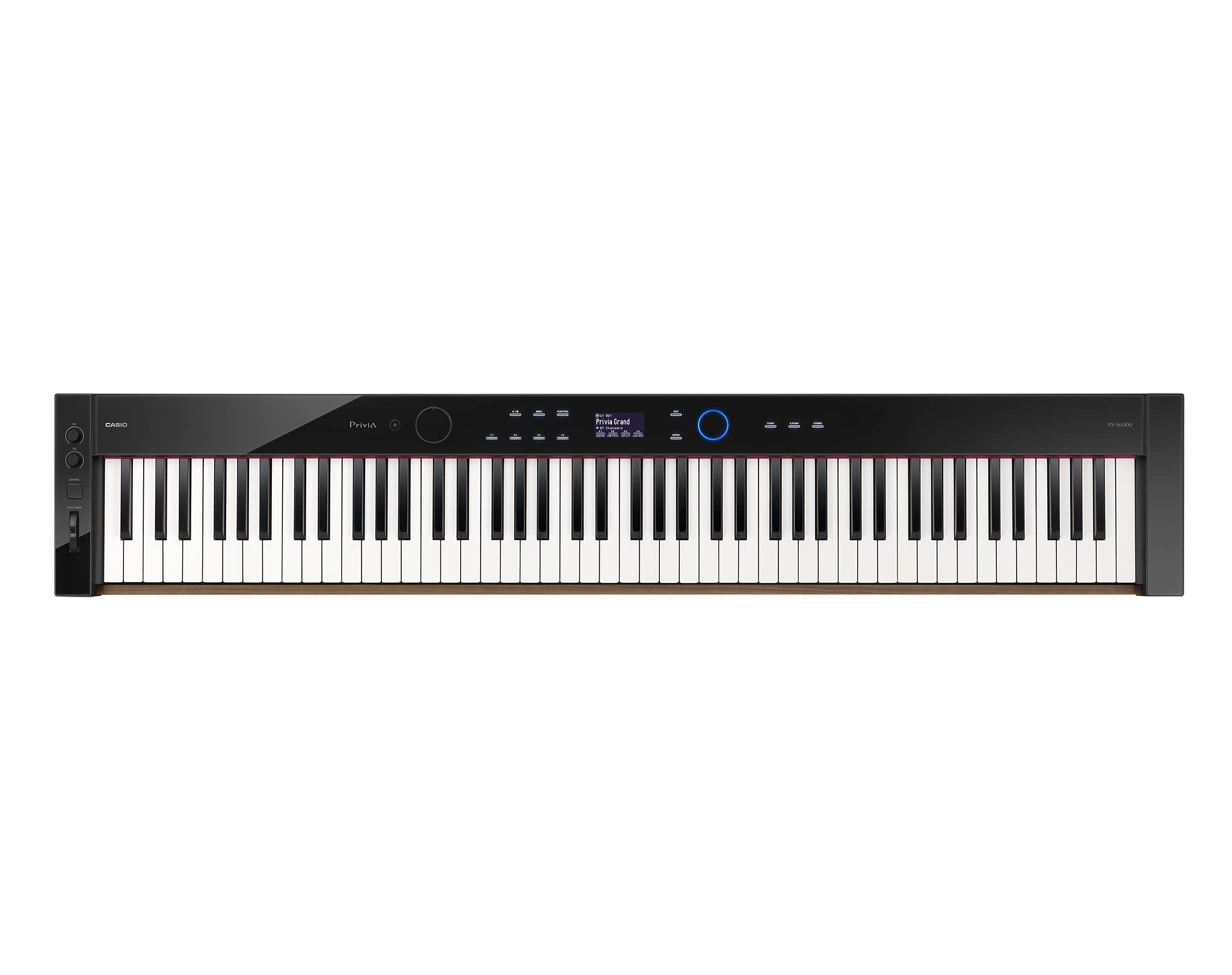 Casio PX-S6000 Privia Slim Digital Piano - Black w/ SP-34 Pedal