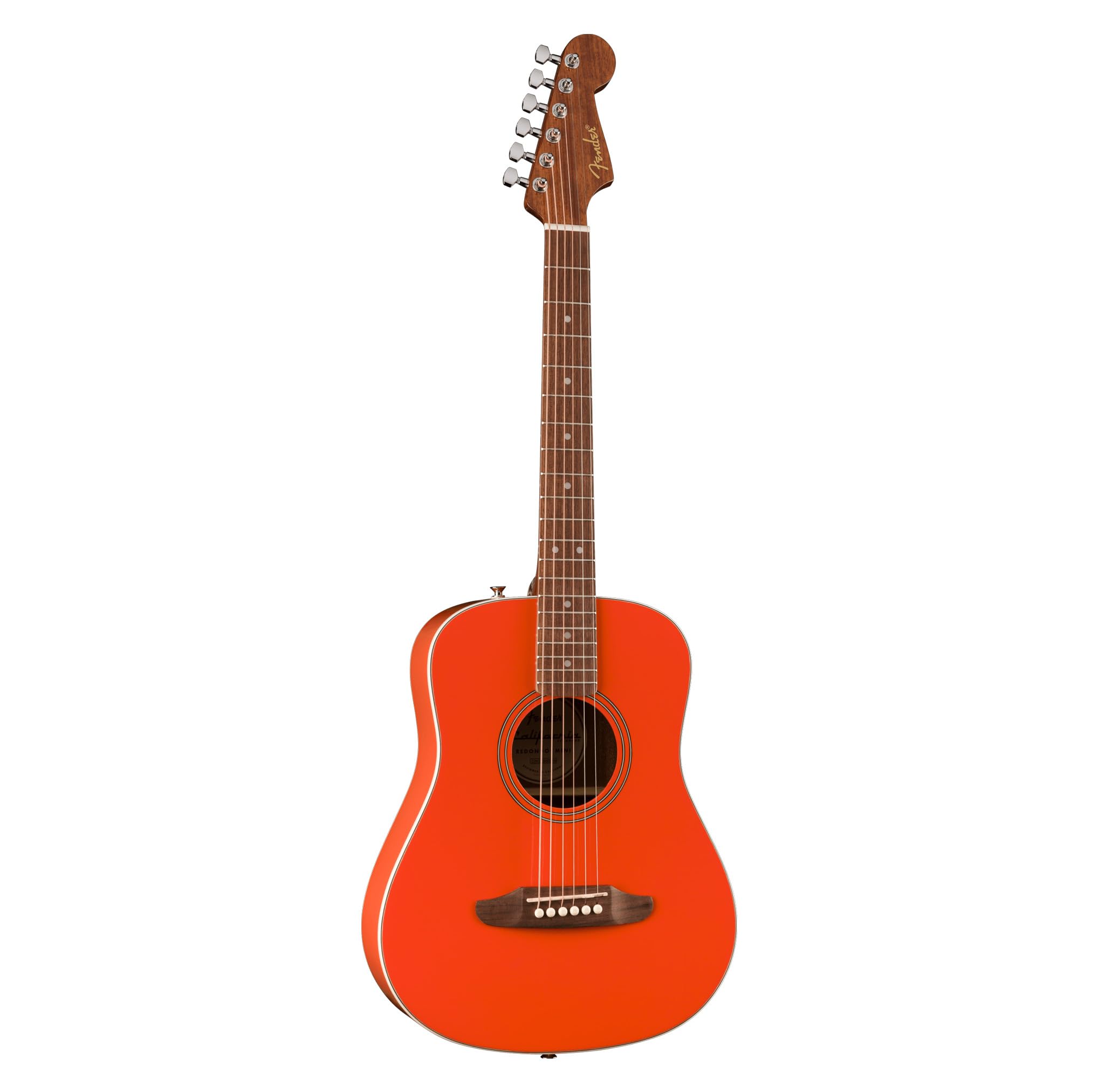 Fender FA-15 3/4-Scale Kids Steel String Acoustic Guitar - Red w/ Gig Bag