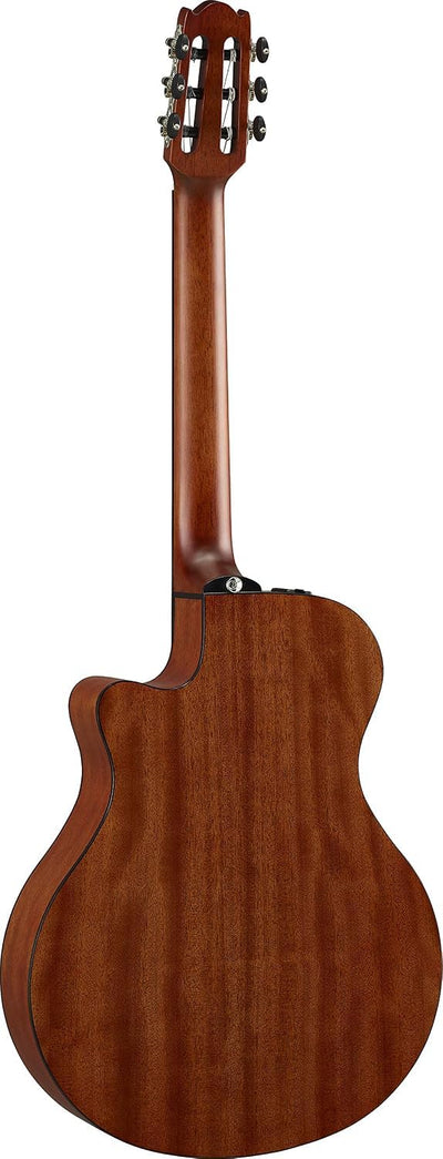 Yamaha NTX1 Cutaway Acoustic-Electric Classical Guitar - Brown Sunburst