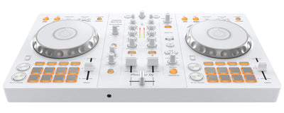 Pioneer DJ DDJ-FLX4 2-Channel DJ Controller - White w/ Case