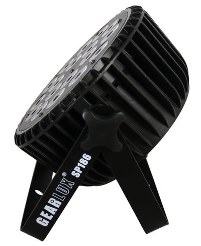 Gearlux SP186 18-LED 14-Watt RGBWA+UV Six-in-One LED PAR Stage Light