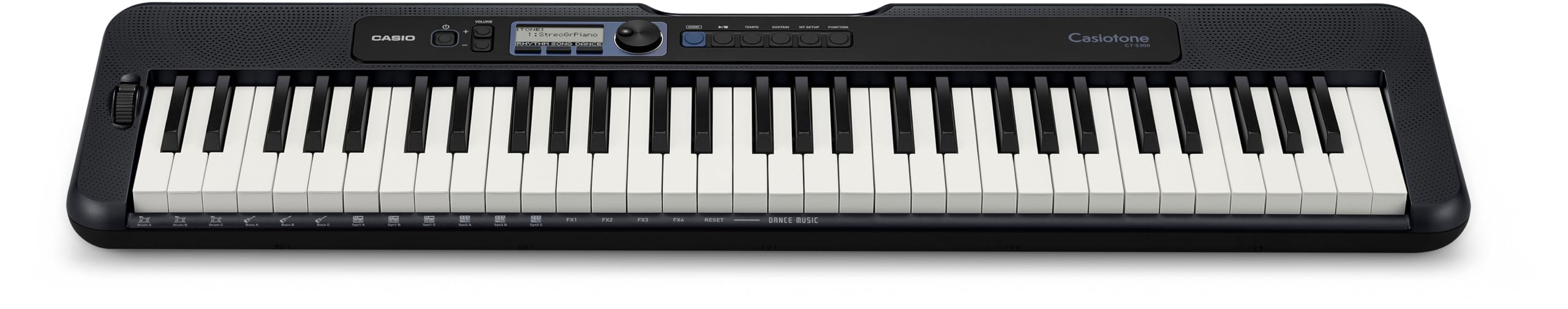 Casio CT-S300 Casiotone 61-Key Portable Keyboard w/ Adjustable Stand