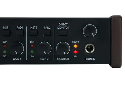 Vault Ai22HD 2x2 USB Audio Interface with 192kHz Recording and Bitwig 8-Track Bundle