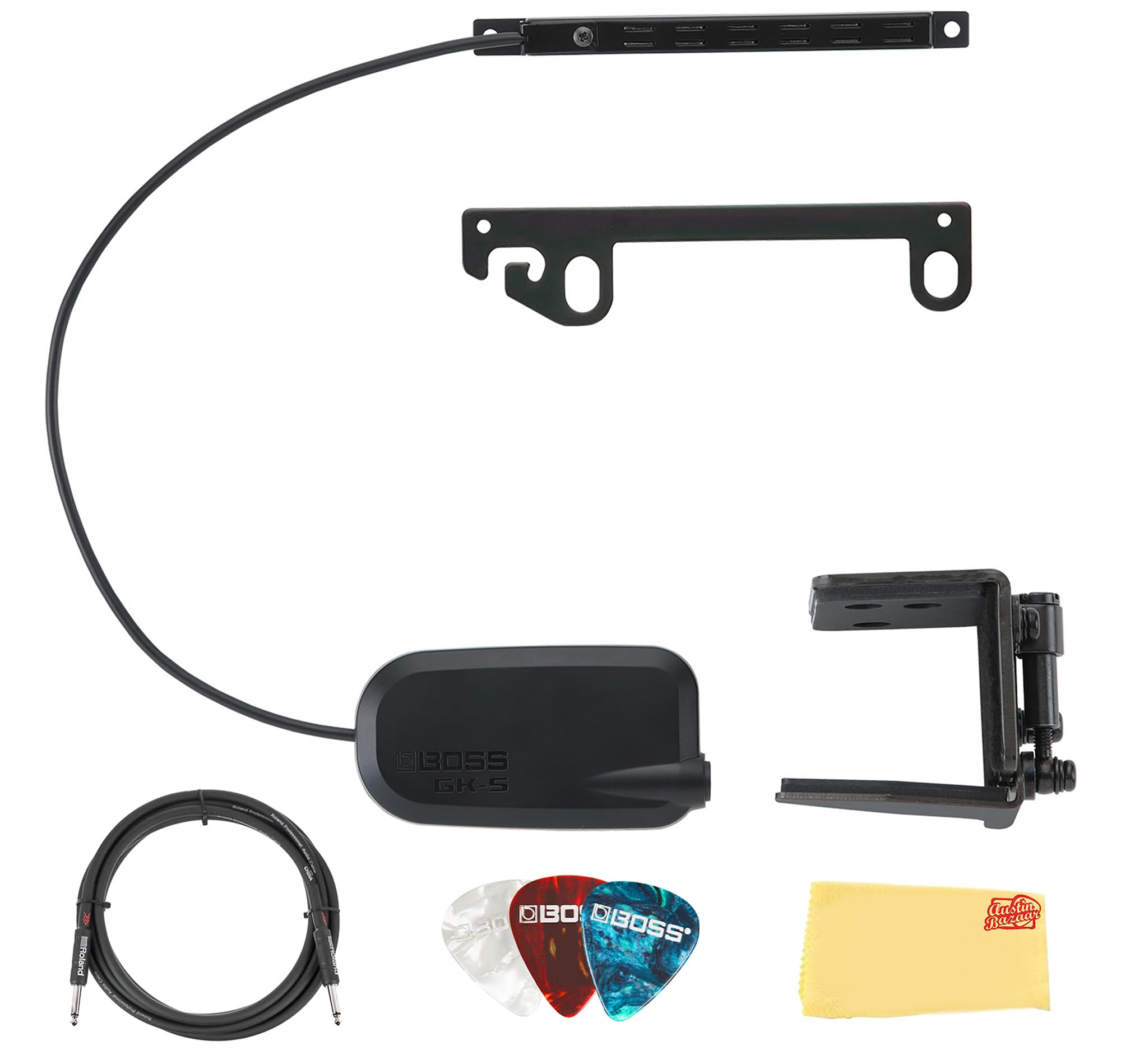Boss GK-5 Divided GK Guitar Pickup w/ Instrument Cable