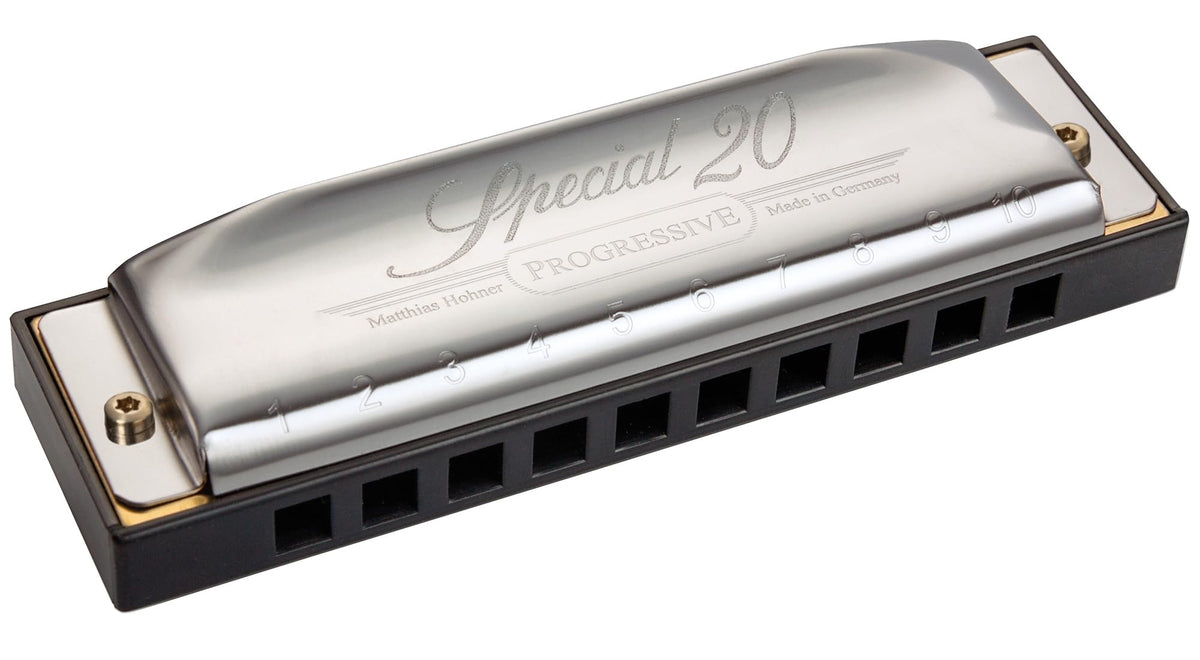 Hohner Special 20 Harmonica - Key of F Sharp w/ Key Stickers
