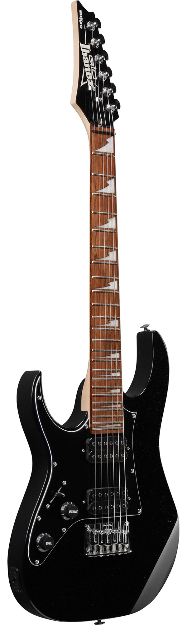 Ibanez GRGM21L RG Gio miKro Short-Scale Electric Guitar, Left Handed - Black Night w/ Amplifier
