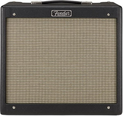 Fender Blues Junior IV Guitar Combo Amplifier - Black w/ Fender Amperstand Guitar Cradle