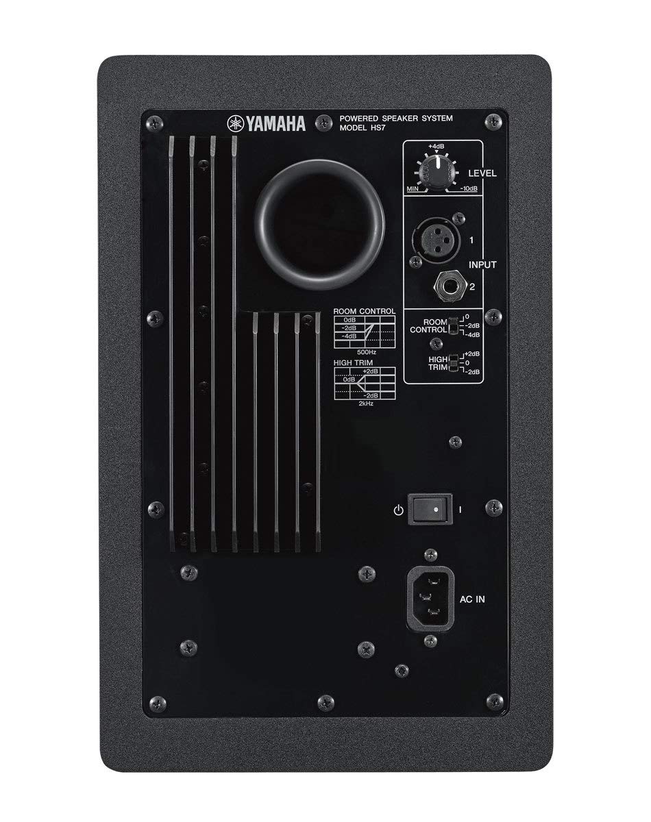 Yamaha HS7 7-Inch Powered Studio Monitor Pair w/ Cables