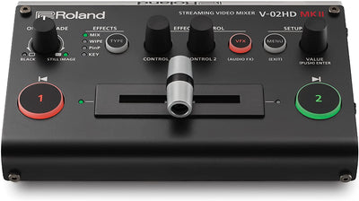 Roland PTZ-1G-V02 PTZ Single White Camera w/ Headphones