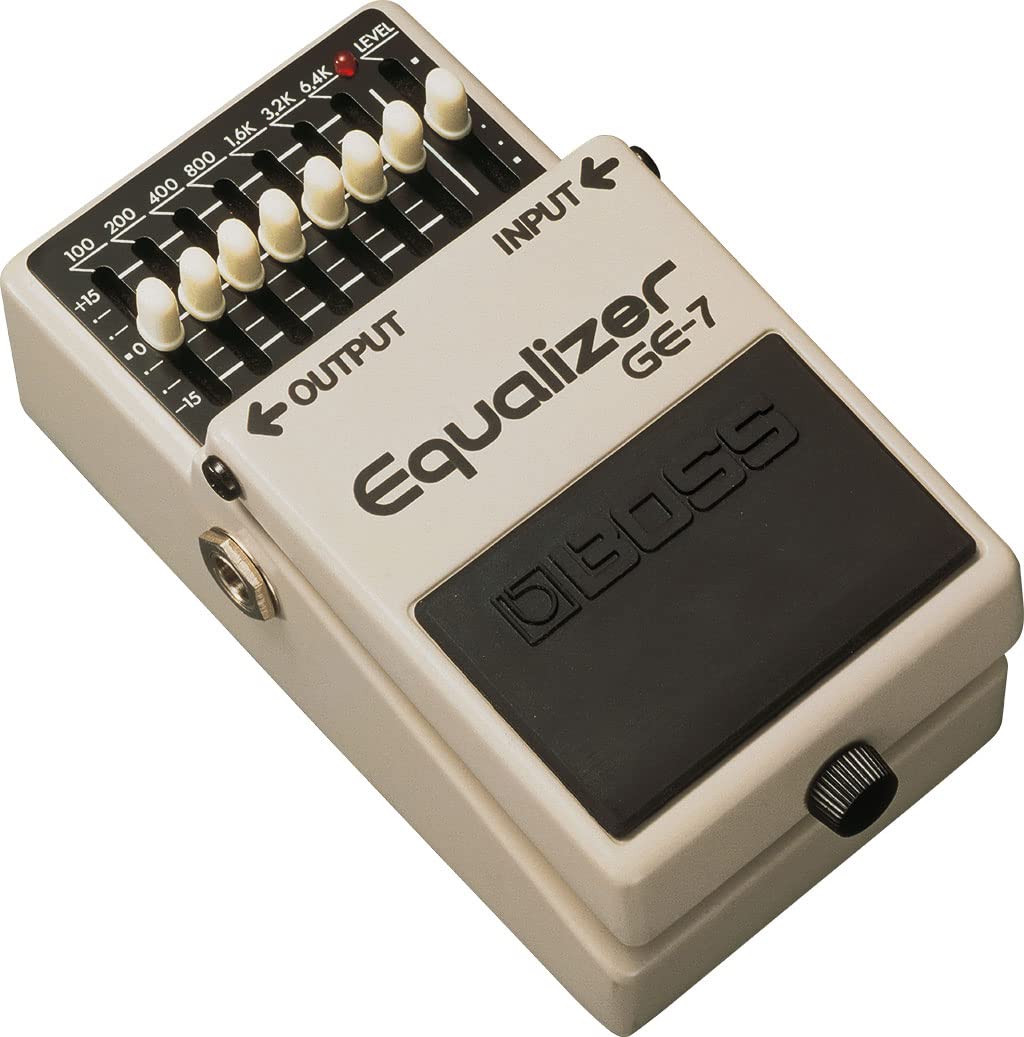 Boss GE-7 Graphic Equalizer w/ Instrument Cables