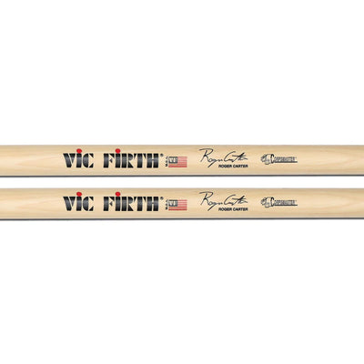 Vic Firth SRC Corpsmaster Signature Snare Roger Carter Drumsticks - 12 Pack