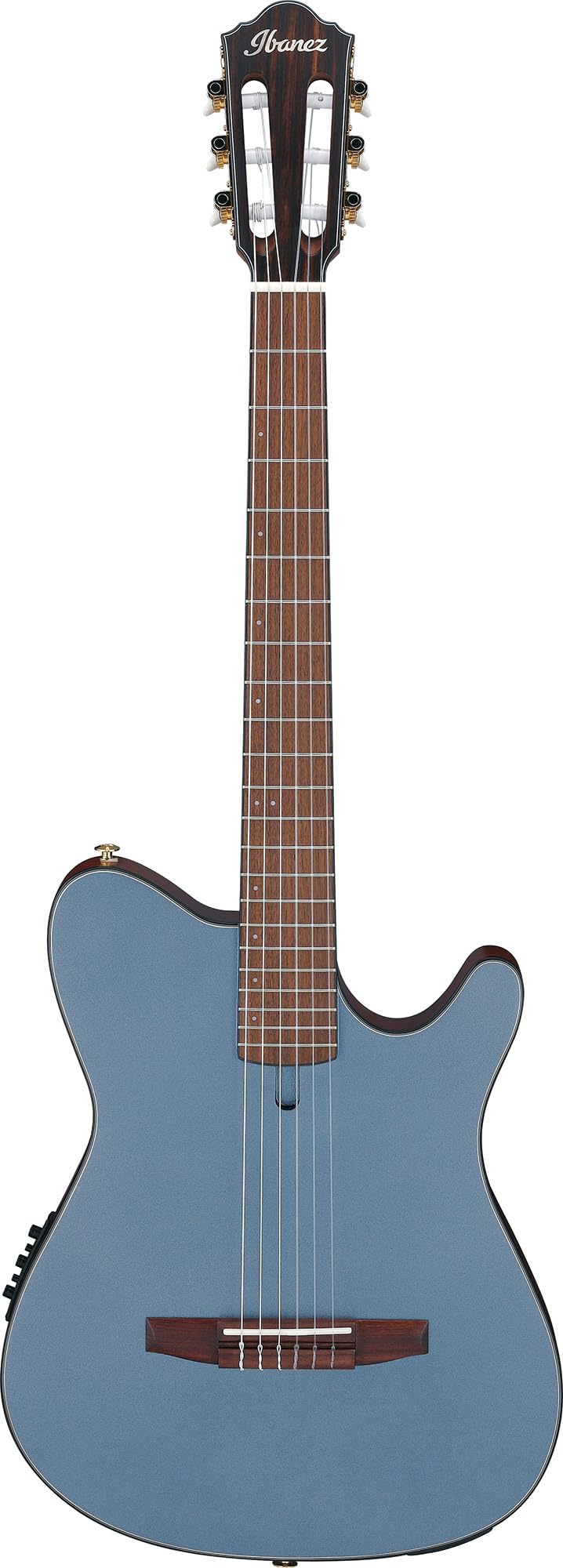 Ibanez FRH10N FRH Acoustic-Electric Guitar - Indigo Blue Metallic Flat w/ Gig Bag