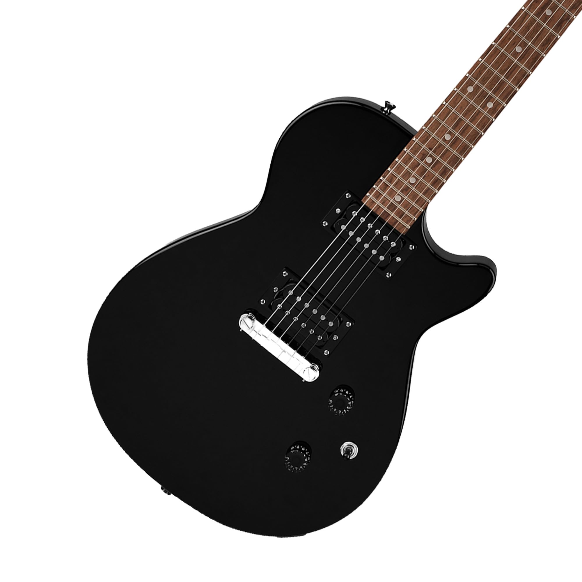 Gretsch Ignite Jet Club Electric Guitar - Jet Black w/ Frontman 10G Amplifier
