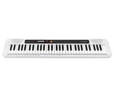 Casio CT-S200 Casiotone 61-Key Keyboard - White w/ Headphones