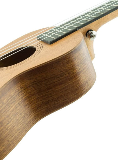 Vault UK-100 Arched Back Concert Ukulele w/ Gig Bag