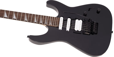 Jackson X Series Dinky DK3XR HSS Electric Guitar - Gloss Black w/ Instrument Cable