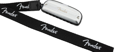 Fender Blues Junior Diatonic 8-Hole Harmonica - Key of A w/ Austin Bazaar Instructional Manual