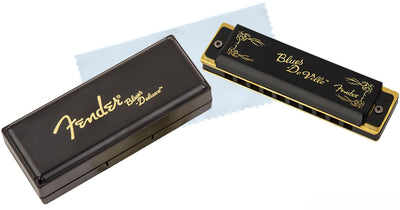 Fender Blues DeVille Harmonica - Key of F w/ Austin Bazaar Instructional Manual