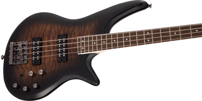 Jackson JS Series Spectra Bass JS3Q Bass Guitar - Dark Sunburst w/ Instrument Cable