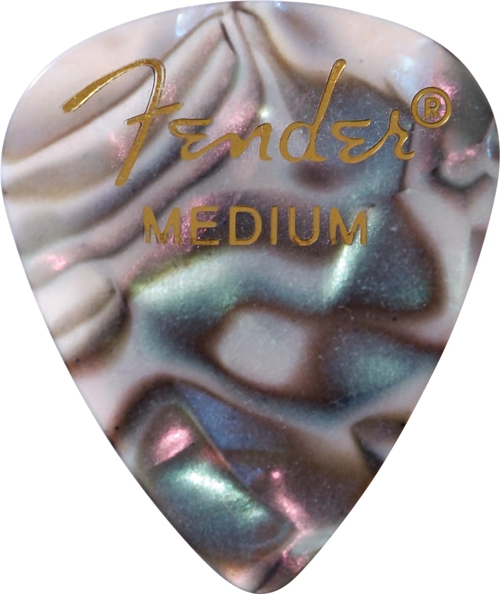 Fender Premium Guitar Pick Sampler, 48 Assorted - Tortoise Shell with Thin, Medium, and Heavy Gauges