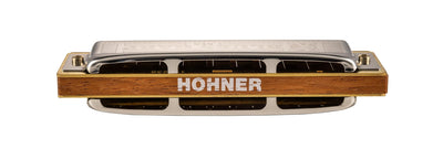 Hohner 532 Blues Harp MS Harmonica - Key of D w/ Instructional Manual