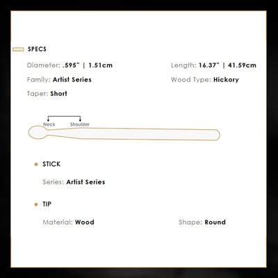 Zildjian ZASTB Travis Barker Artist Series Drumsticks