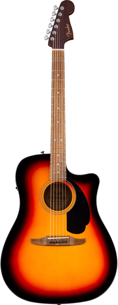 Fender California Standard Redondo CE Dreadnought Acoustic-Electric Guitar - 3-Color Sunburst w/ Hard Case