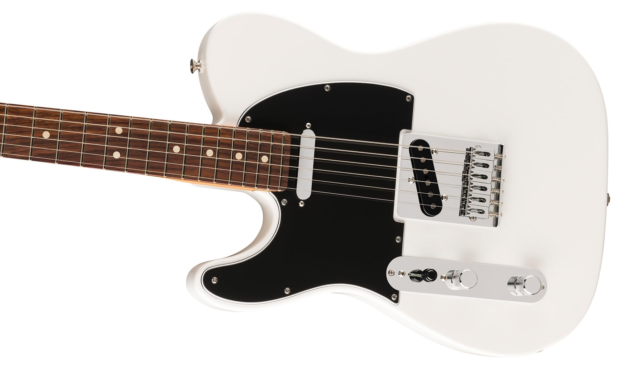 Fender Player II Telecaster, Left Handed - Polar White w/ Cleaning Kit