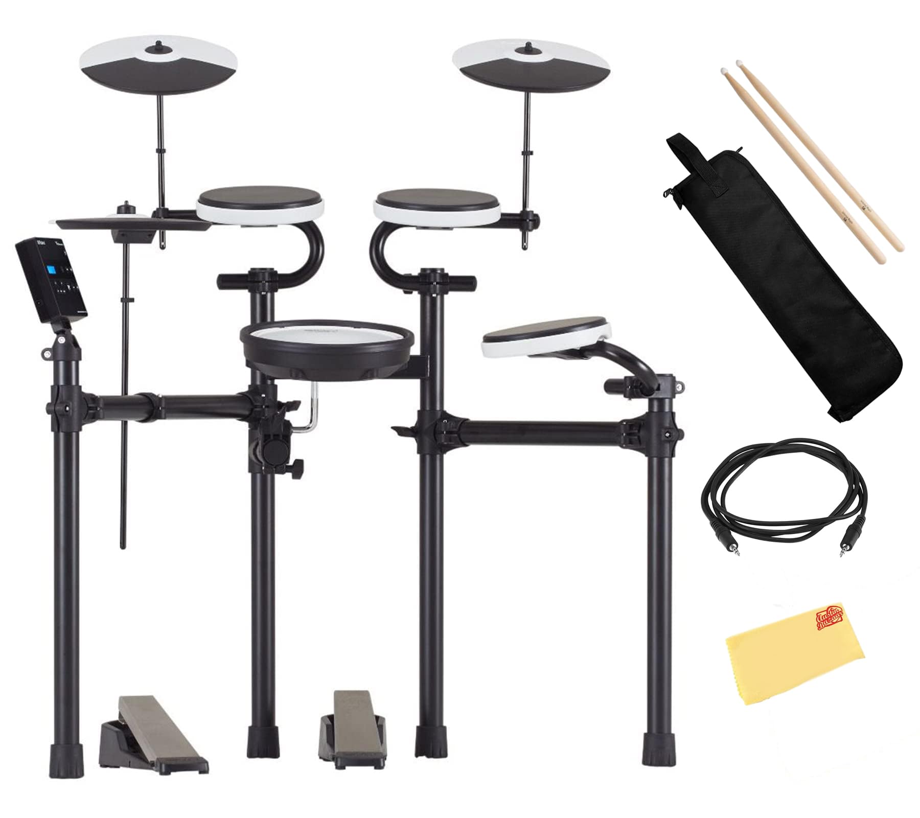 Roland TD-02KV V-Drums Electronic Drum Kit w/ Drumstick Bag