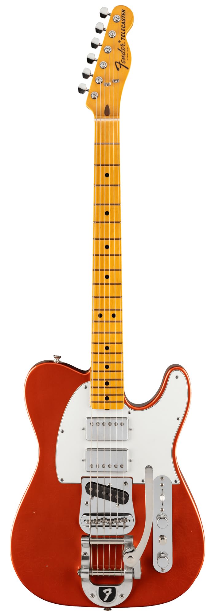 Fender Stories Collection Mike Campbell Red Dog Telecaster - Red Dog Red w/ Case
