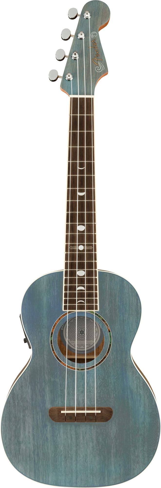 Fender Dhani Harrison Tenor Ukulele - Turquoise w/ Gig Bag