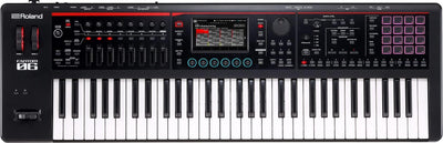 Roland Fantom-06 Synthesizer Keyboard w/ Sustain Pedal