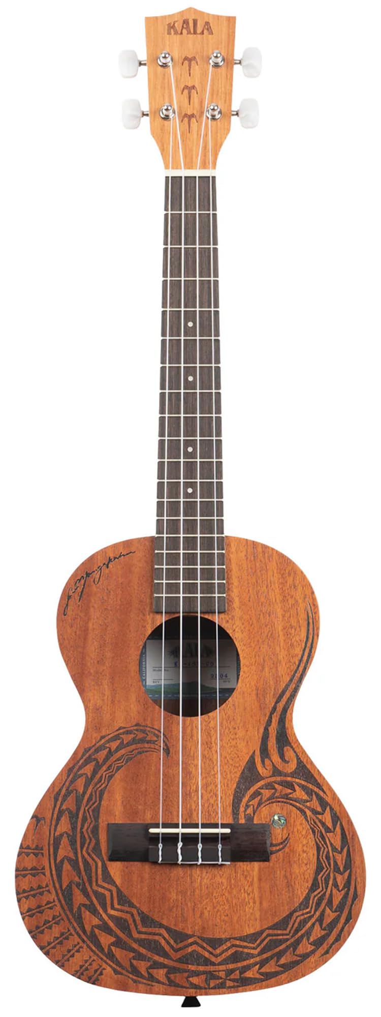 Kala Courage Mahogany Tenor Ukulele w/ Gig Bag