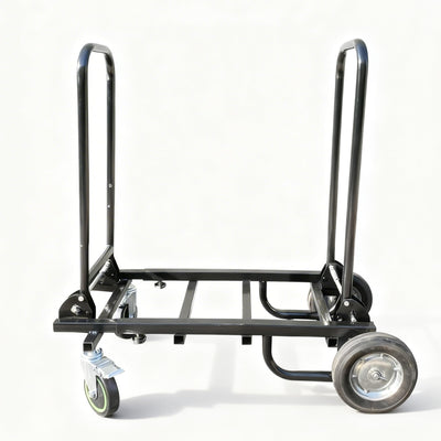 Gearlux 8-in-1 Heavy Duty Folding Utility Cart for Music Equipment and DJ Gear