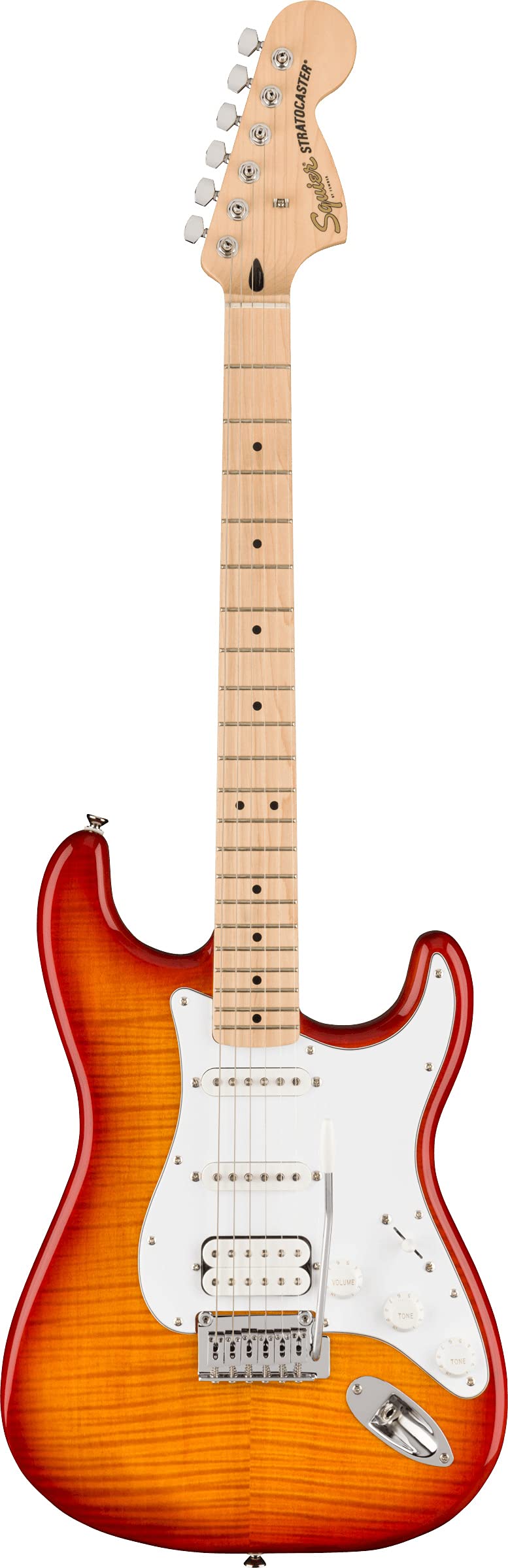 Fender Squier Affinity Stratocaster FMT HSS - Sienna Sunburst w/ Gig Bag