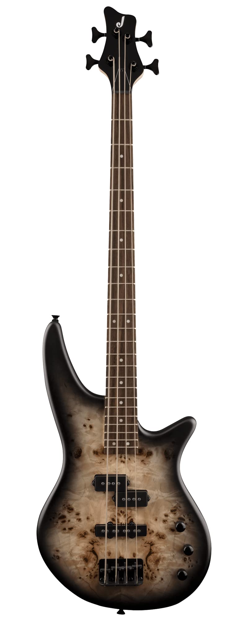Jackson JS Series Spectra Bass JS2P Bass Guitar - Black Burst w/ Instrument Cable