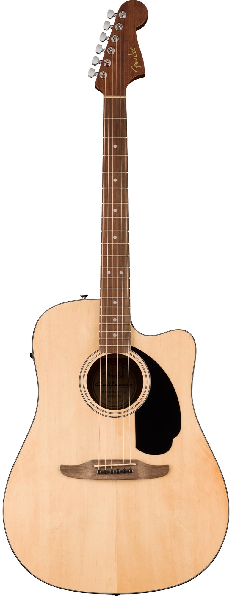 Fender California Standard Redondo CE Dreadnought Acoustic-Electric Guitar - Natural w/ Gig Bag