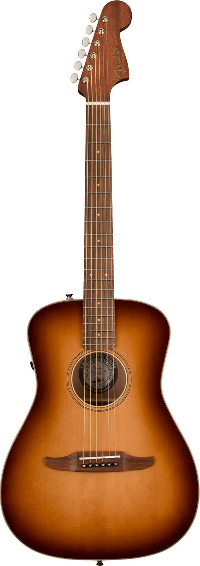 Fender Malibu Classic Acoustic-Electric Guitar - Aged Cognac Burst w/ Gig Bag