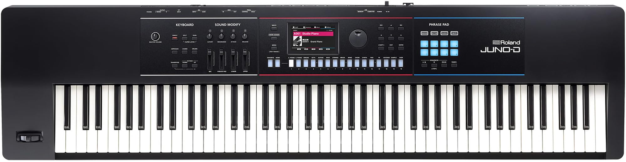 Roland JUNO-D8 88-Key Synthesizer w/ Sustain Pedal