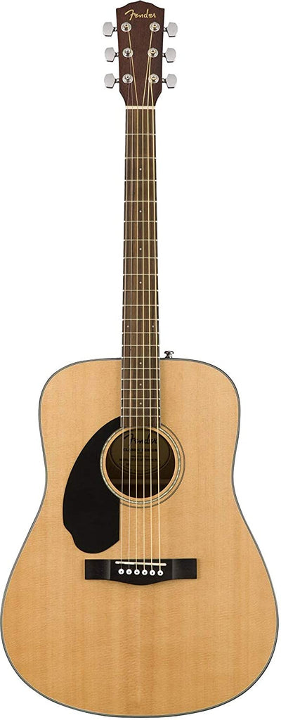 Fender CD-60S Solid Top Dreadnought Acoustic Guitar, Left Handed - Natural