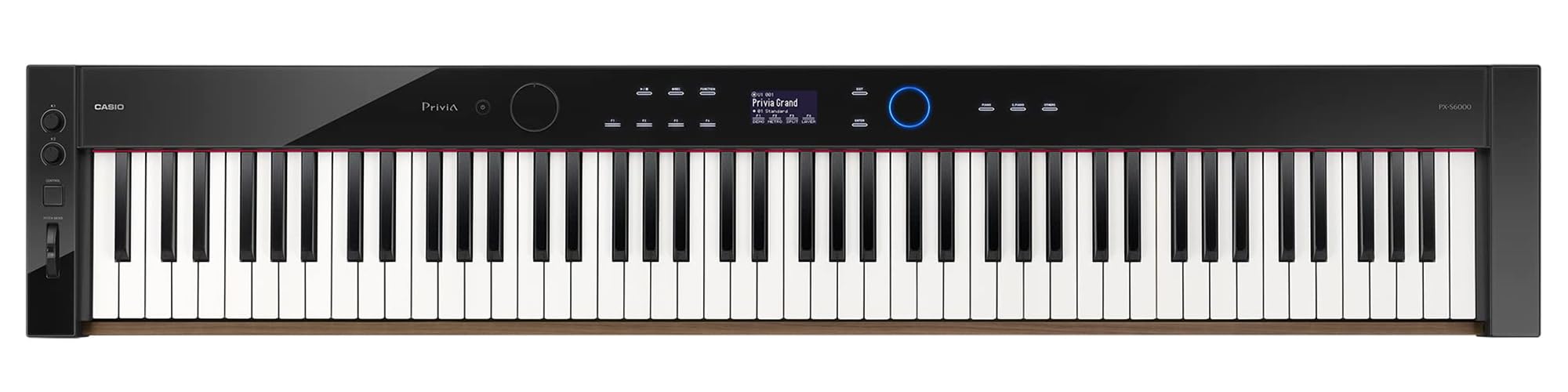 Casio PX-S6000 Privia Slim Digital Piano - Black w/ CS-90P Stand