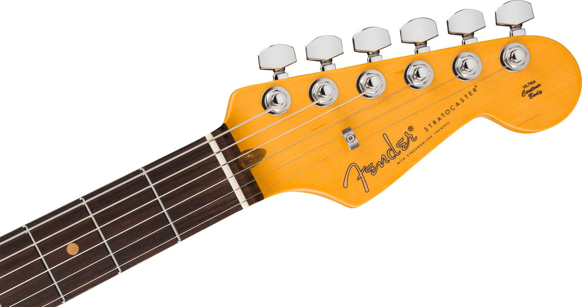 Fender American Ultra Luxe Vintage '60s Stratocaster - Ice Blue Metallic w/ Guitar Cleaning Kit