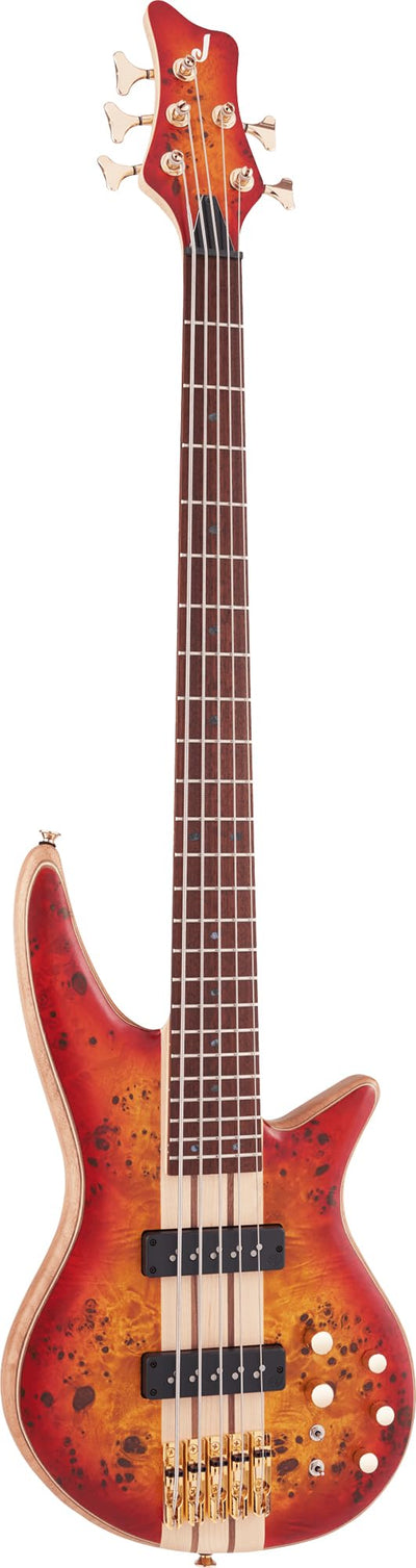 Jackson Pro Series Spectra Bass SBP V Five-String Bass Guitar - Cherry Burst