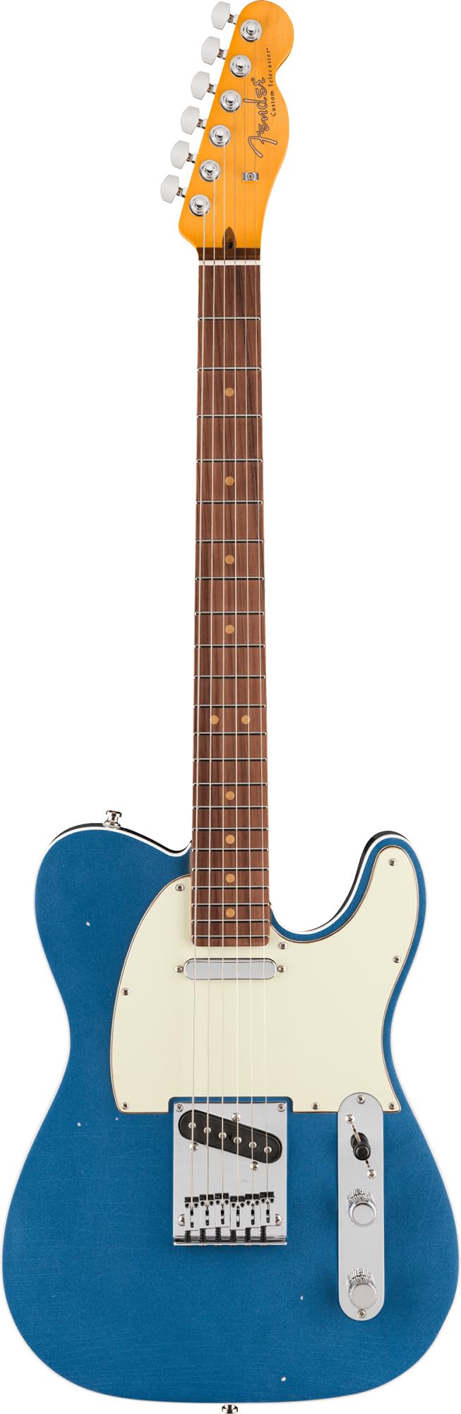 Fender American Ultra Luxe Vintage '60s Telecaster Custom - Lake Placid Blue w/ Guitar Cleaning Kit