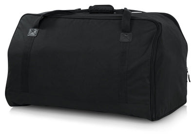 Gator Heavy-Duty Speaker Tote Bag for Compact 15-Inch Speaker Cabinets w/ Instrument Cable