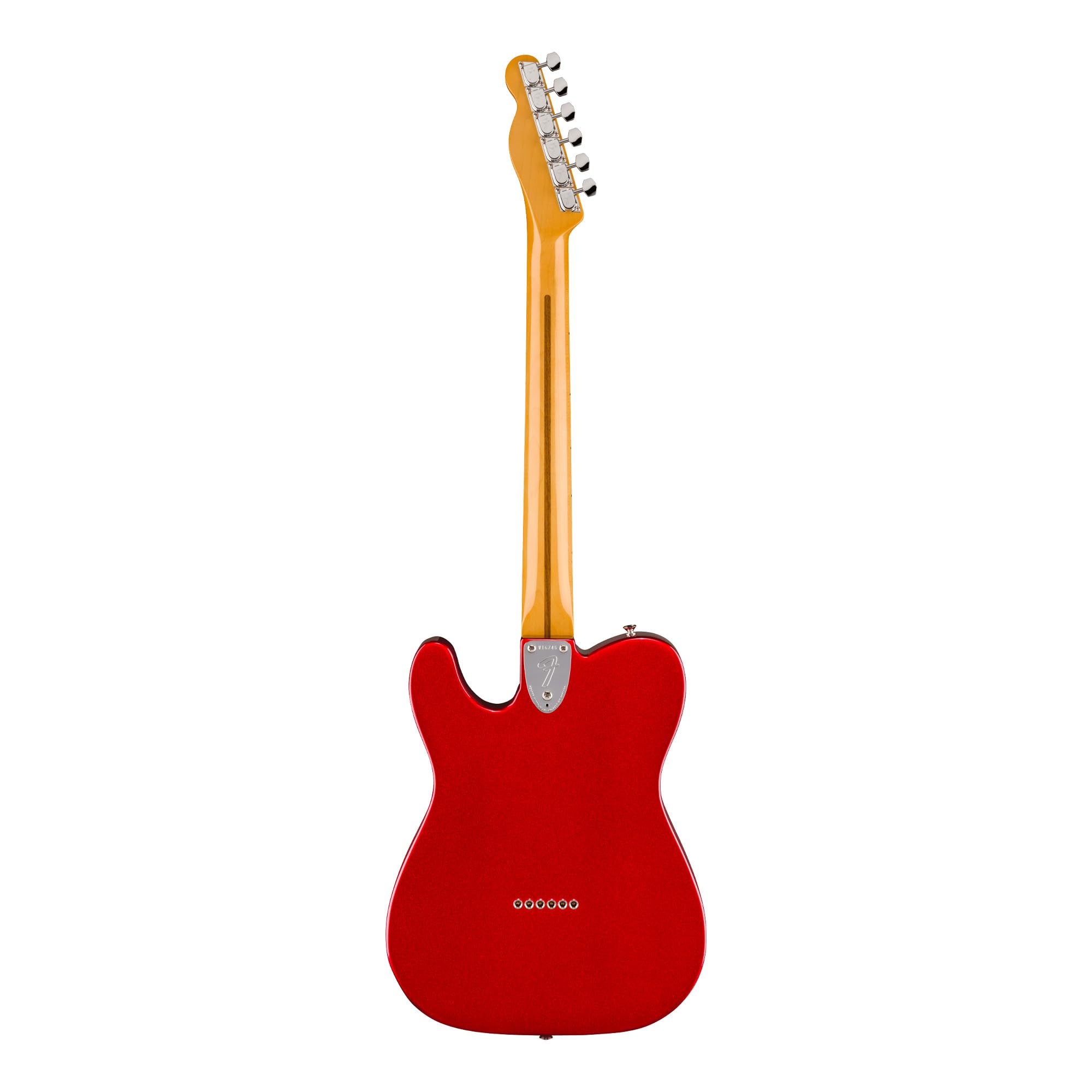 Fender American Vintage II 1972 Telecaster Thinline - Candy Apple Red w/ Cleaning Kit